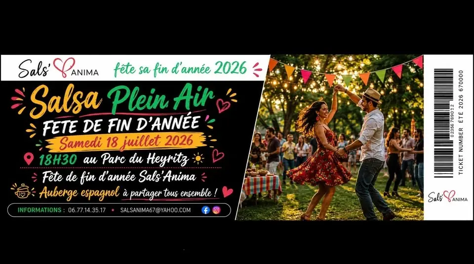 Salsa Plein Air - Fête de Fin d'Année 