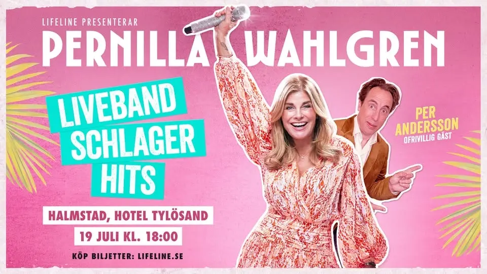 Pernilla Wahlgren I Halmstad, Hotel Tylösand