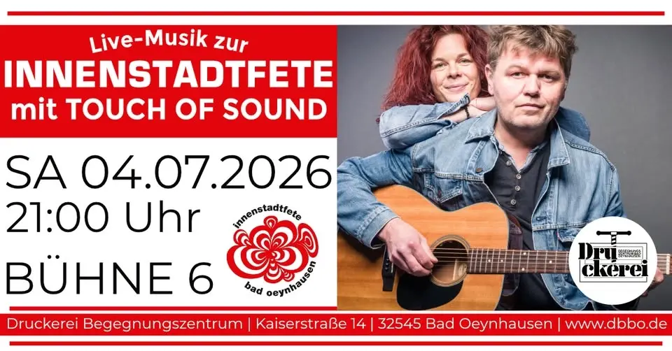 Touch of Sound - Live zur Innenstadtfete