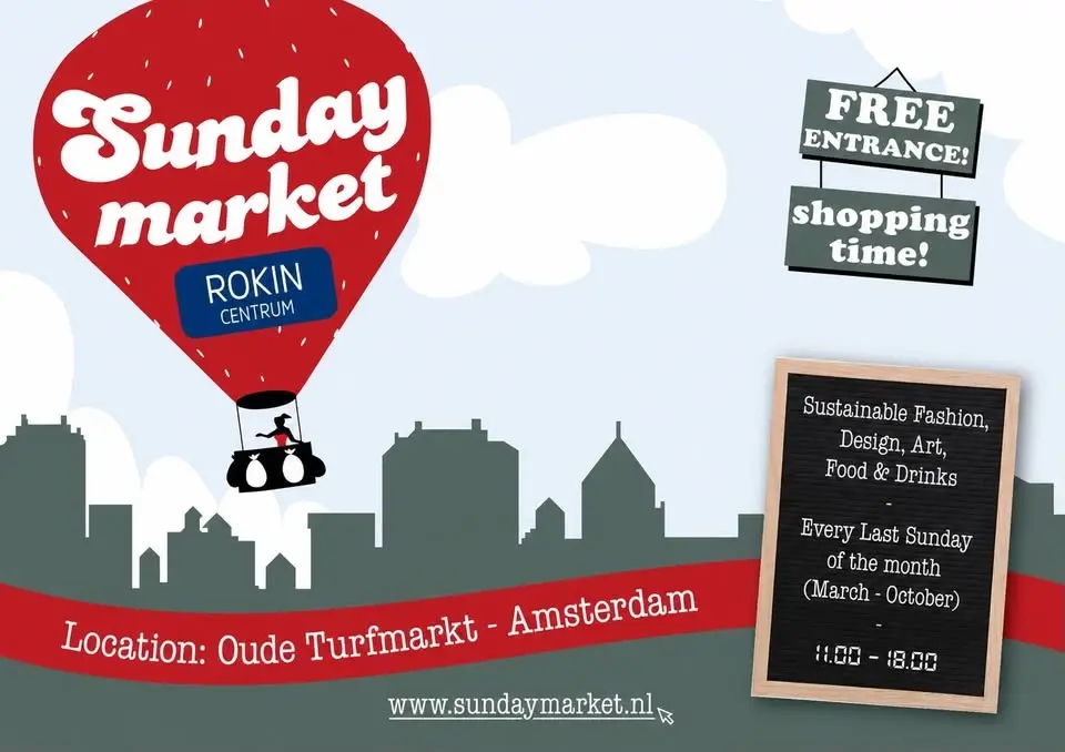 Sunday Market Rokin - juli editie