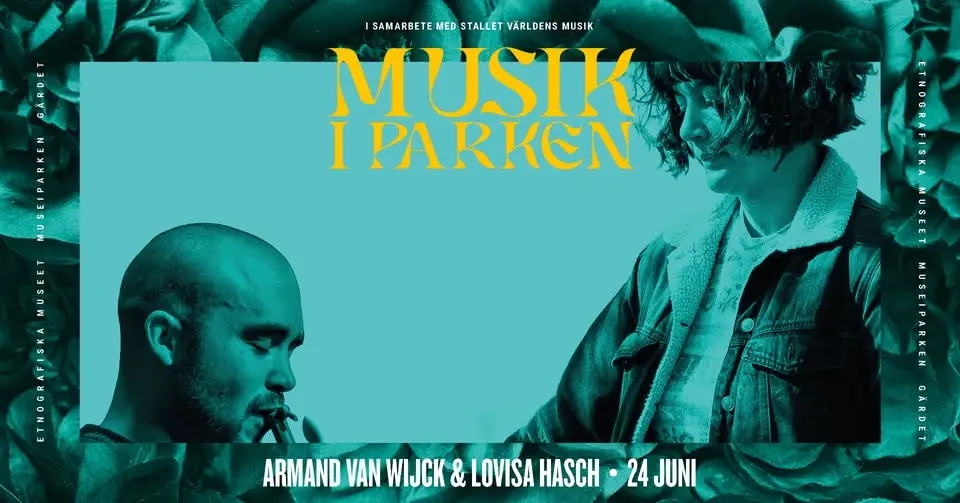 Musik i parken: Armand van Wijck & Lovisa Hasch