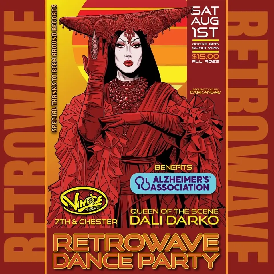 RETROWAVE DANCE PARTY TO BENEFIT ENDALZAR