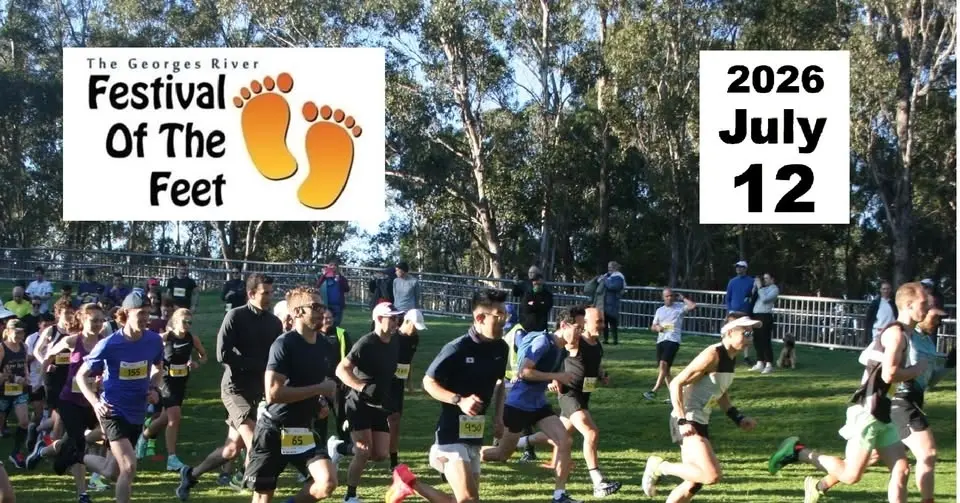 2026 Festival of the Feet | 3km | 7km | 14km | 21.1km