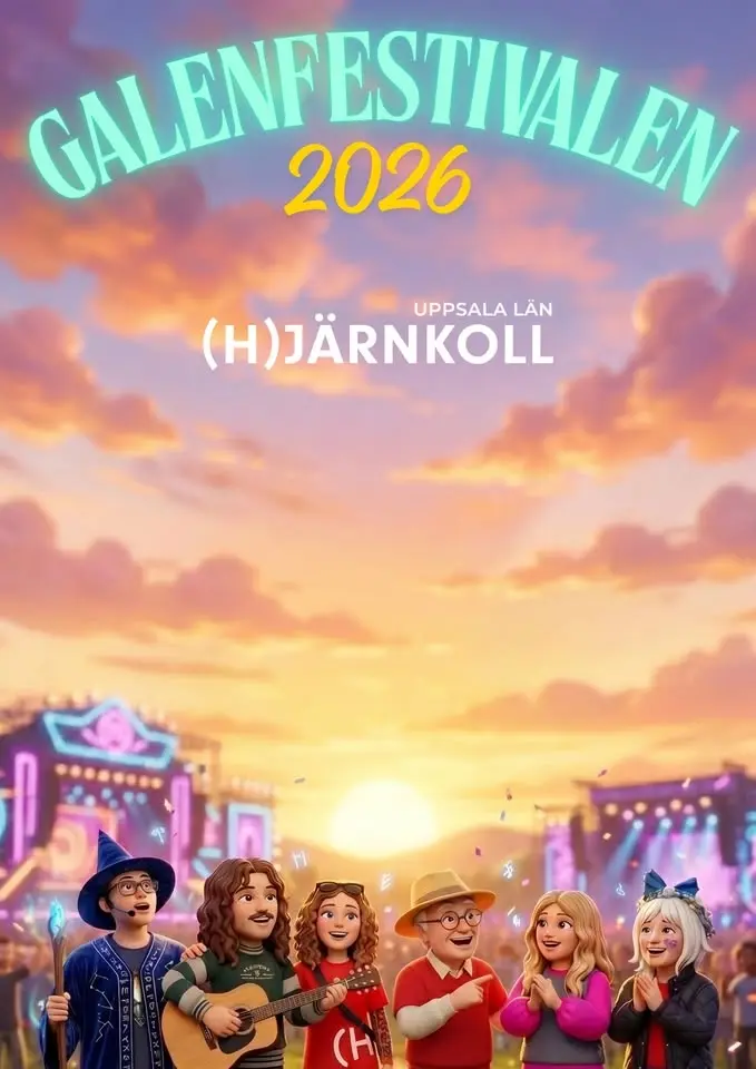 Galenfestivalen 2026 - Hjärnkoll Uppsala Län