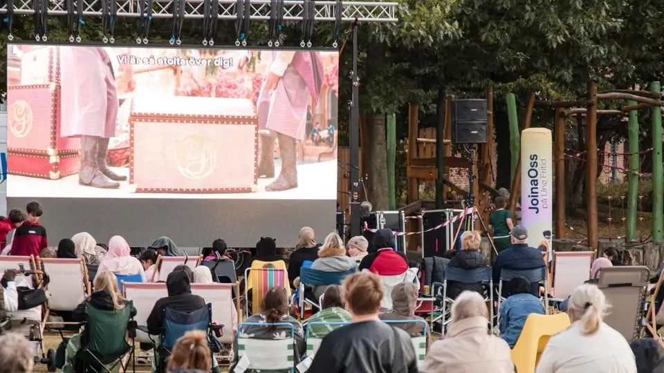 Utomhusfilmvisning