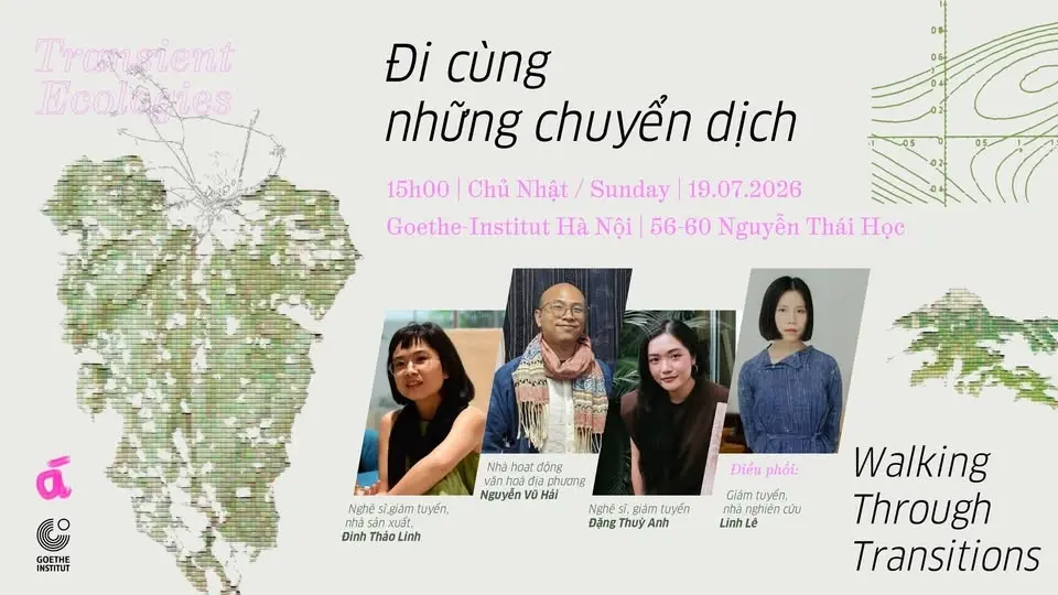 THẢO LUẬN VỀ NGHỆ THUẬT VÀ SINH THÁI: Đi cùng những chuyển dịch