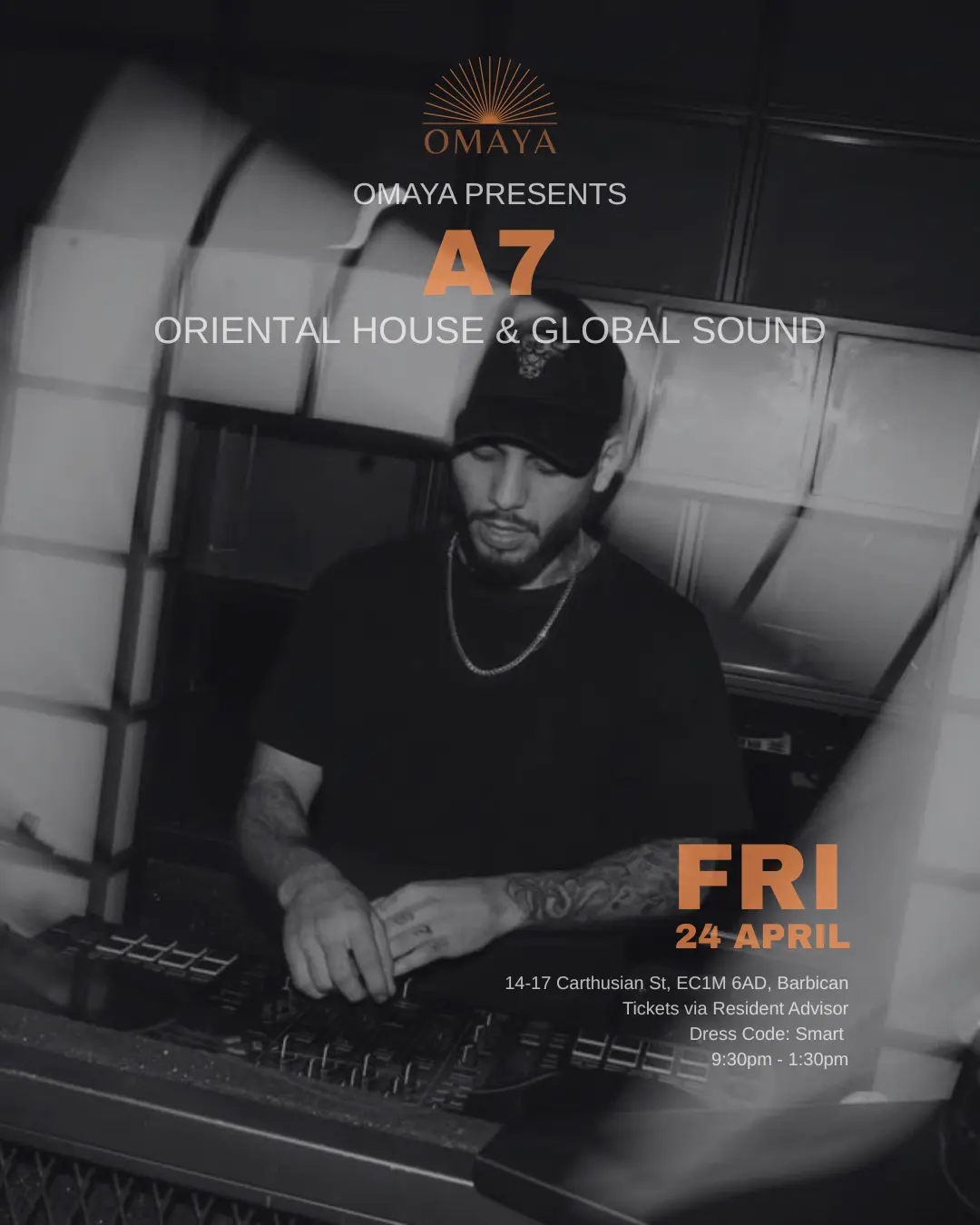 Omaya presents: A7 (Afro House, Oriental, Latin & Global Sound)
