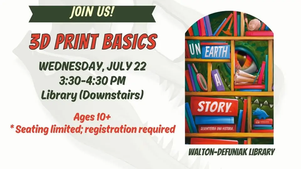 3D Print Basics @ DFS Library