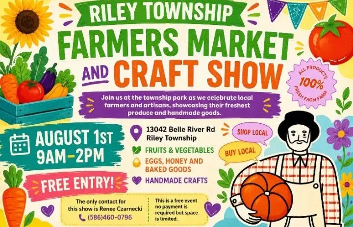 RILEY TWP FARMERS MKT & CRAFT SHOW
