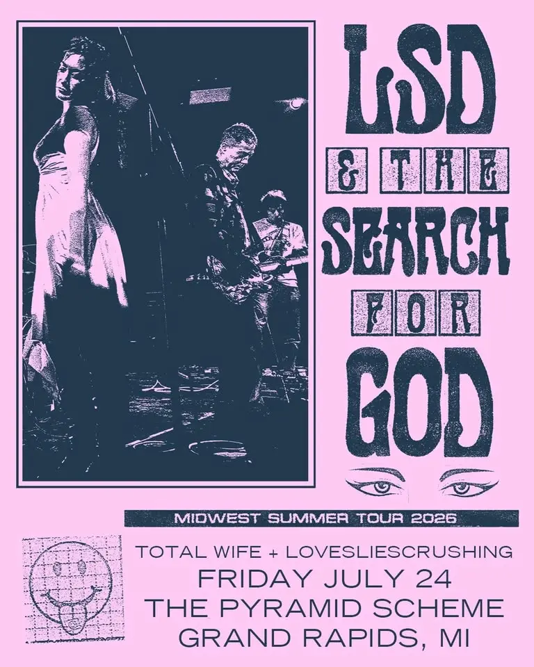SOLD OUT: LSD and the Search for God + Total Wife + lovesliescrushing