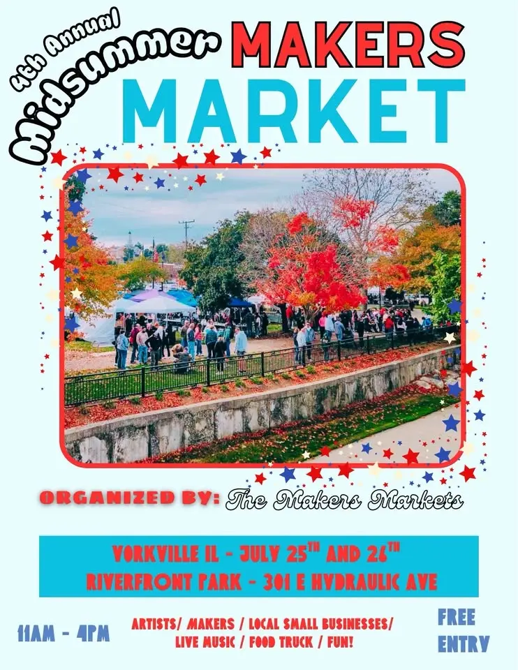 4th Annual Midsummer Makers Market @ Yorkville Bicentennial Park