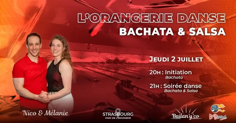 Bachata & Salsa au Bowling de l’Orangerie 💃🕺