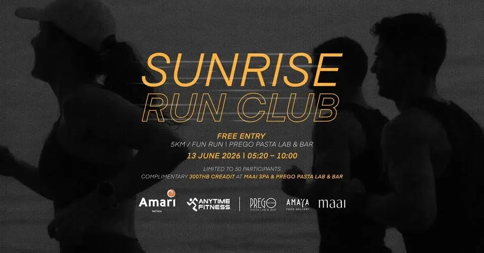 Sunrise Run Club - Amari Pattaya X Anytime Fitness