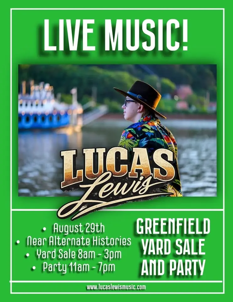 Lucas Lewis Live @ Greenfield Yard Sale and Party