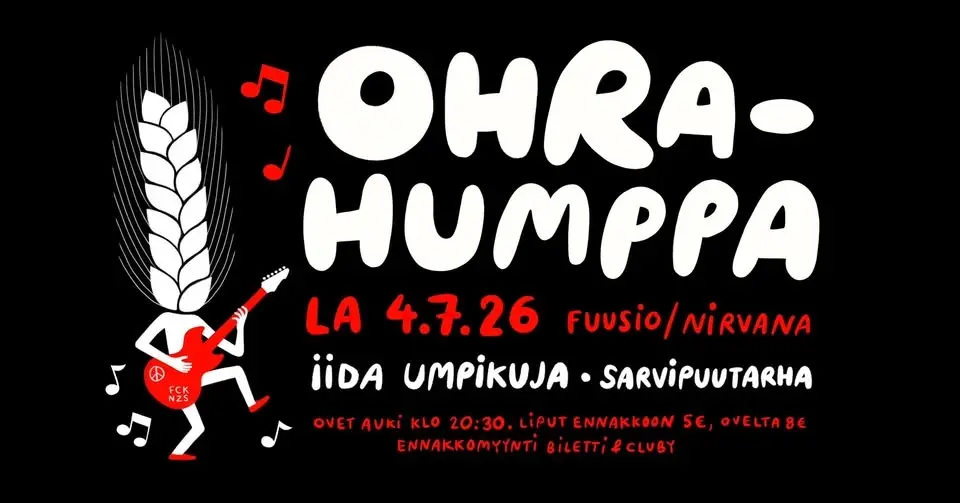 Ohrahumppa - Iida Umpikuja, Sarvipuutarha