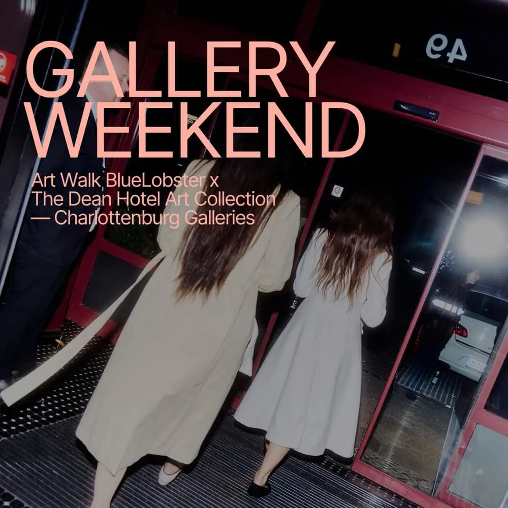 Gallery Weekend BlueLobster Art Walk x The Dean Hotel