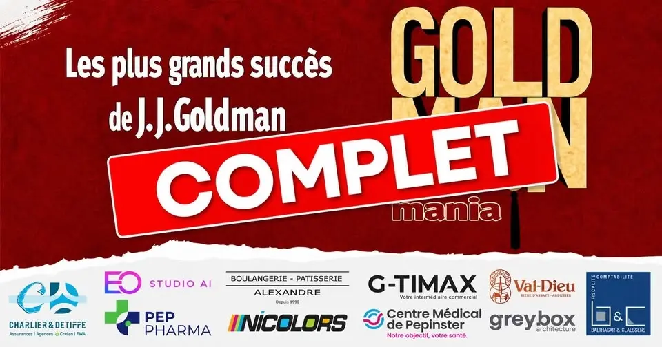 Concert de GoldmanMania, La musique de Jean-Jacques Goldman en live ! [COMPLET]