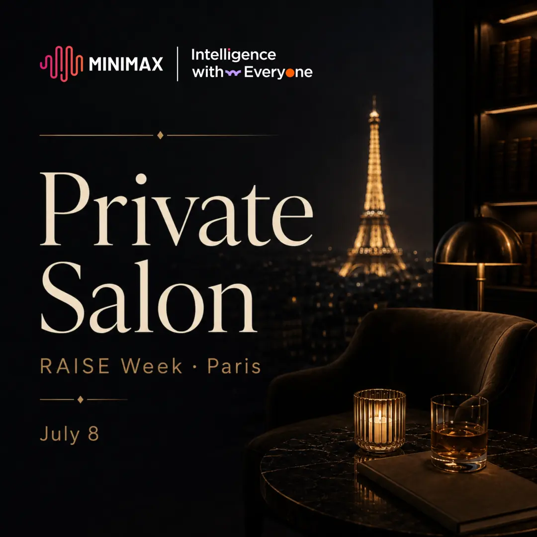 MiniMax Private Salon during RAISE Week