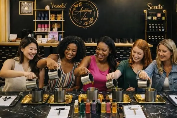 Besties Candle Making Party