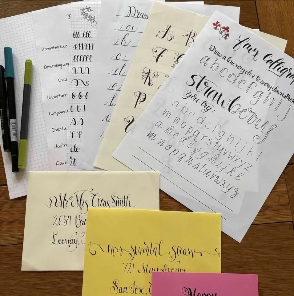 Beginning Calligraphic Lettering