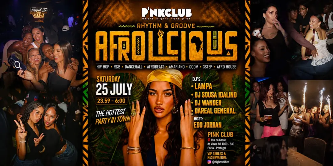 Afrolicious Rhythm & Groove | The Hottest Event In Town