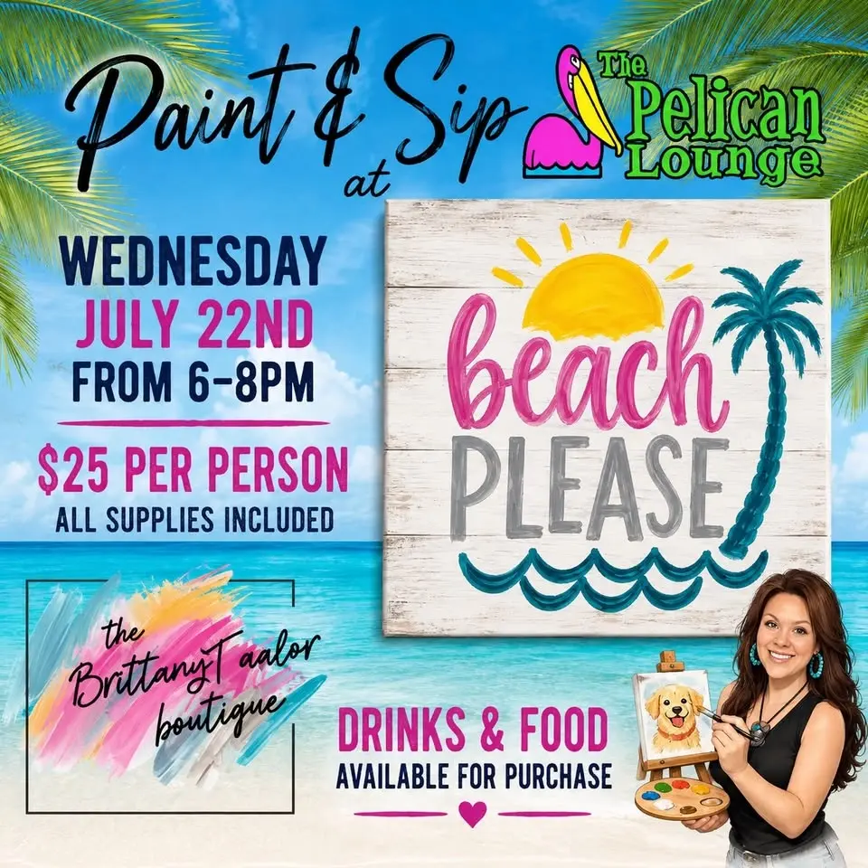 6/22 6pm Paint & Sip at The Peli