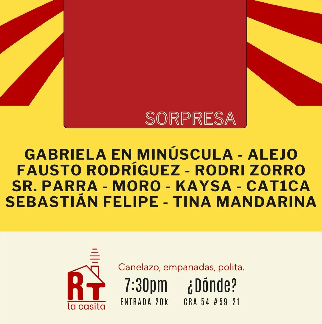 Open Mic - La Casita de RT