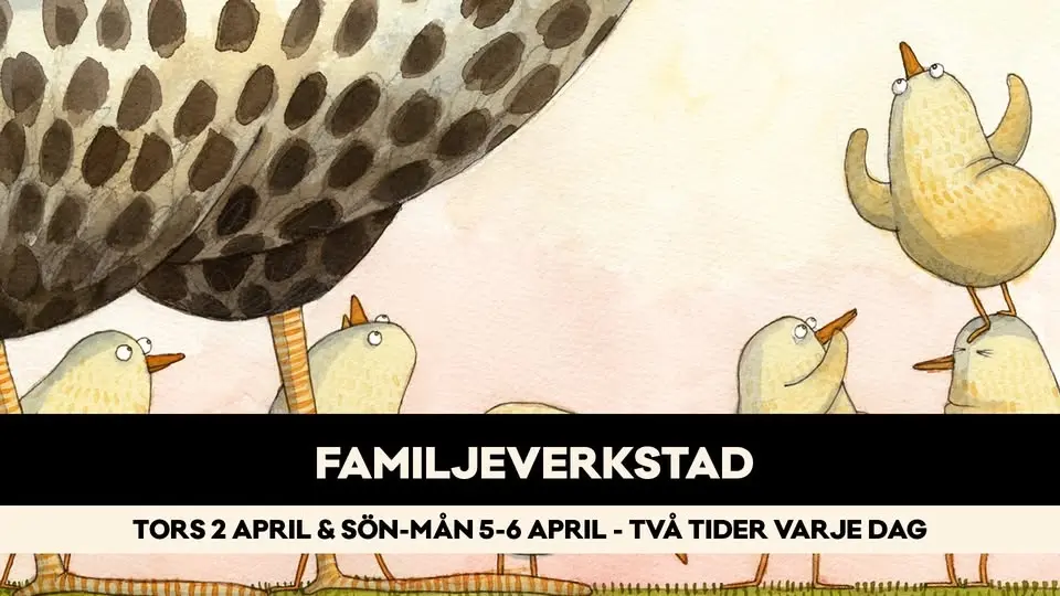Påsklov: Familjeverkstad på Bror Hjorths Hus