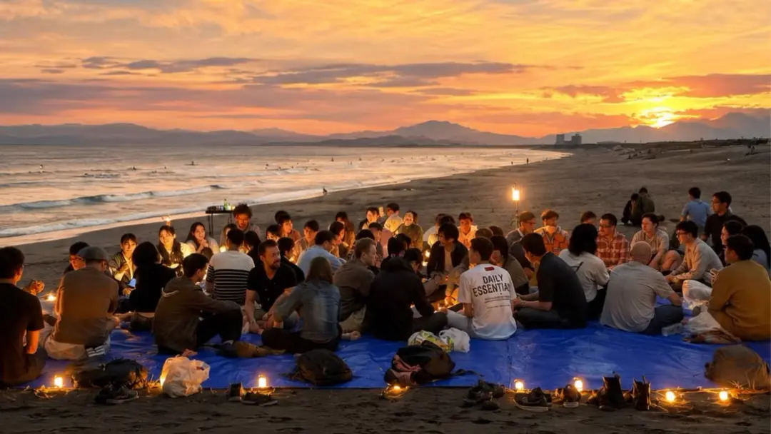 7/19(日) 5~10pm International Party 🏖️ Enoshima Area 🌴 Special Beach Party!🌅✨