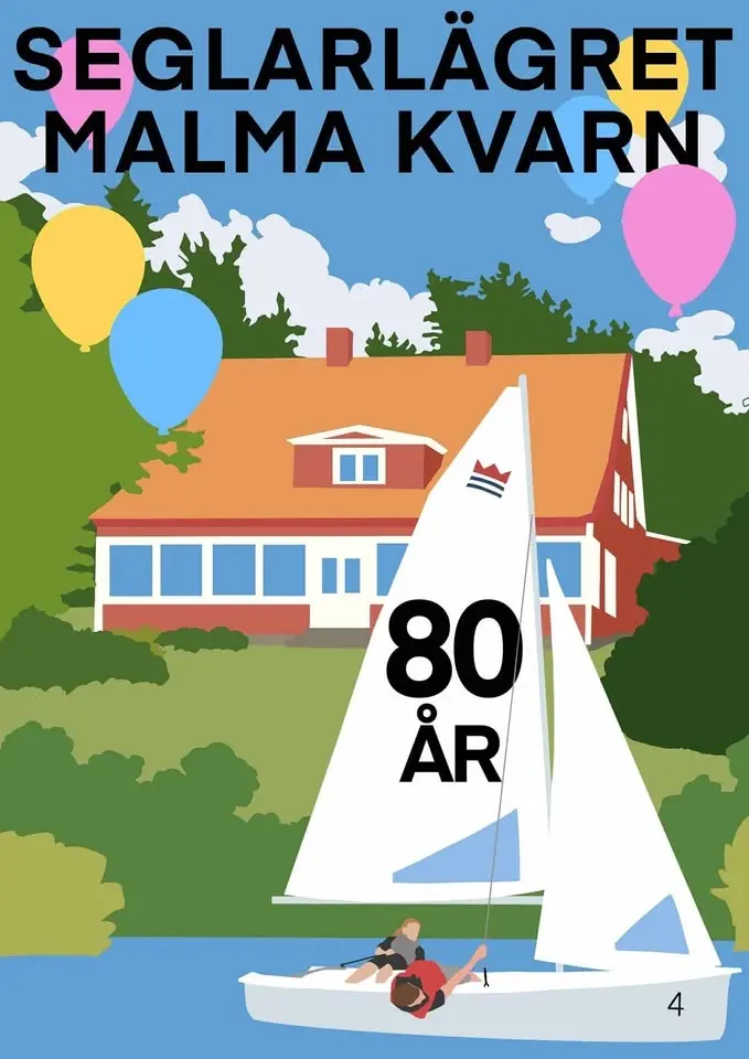 80 årsjubileum Seglarlägret Malma Kvarn