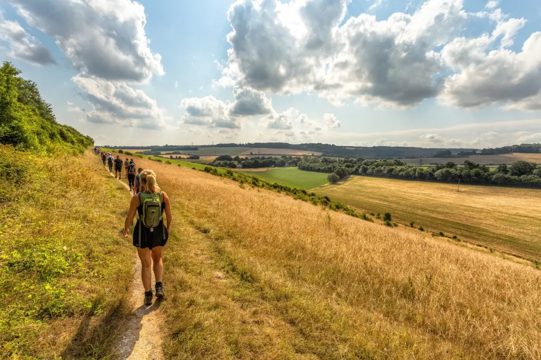 TOUGH HIKE 26km The Hills and Valleys of the North Downs Kent