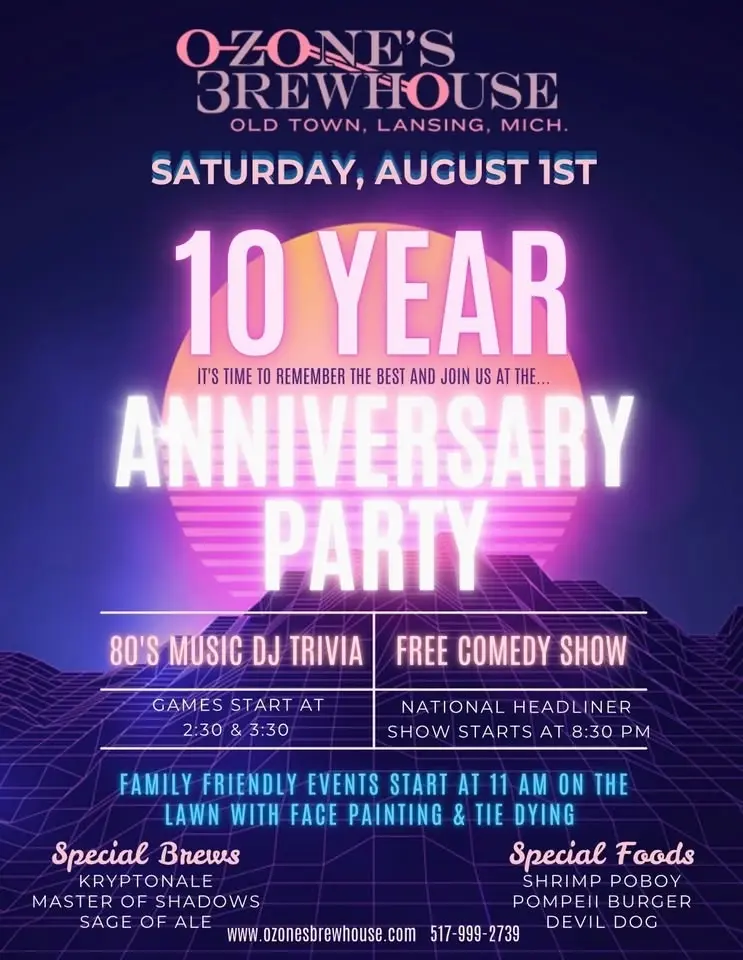 10 Year Anniversary Party!