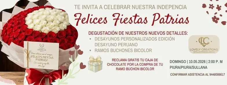 COCTEL DE NUESTROS NUEVOS LANZAMIENTOS EDICIÓN FIESTAS PATRIAS