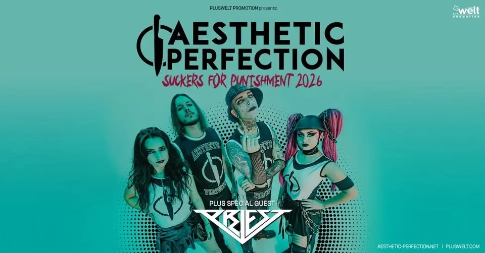 AESTHETIC PERFECTION // plus: PRIEST // 04.11.2026 // Berlin, Frannz Club