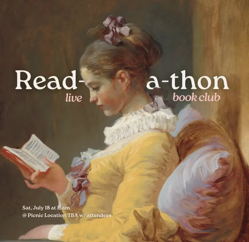 Read-a-thon: Live Book Club