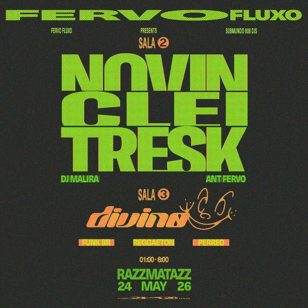 Fervo Fluxo: Submundo 808 DJs + Divin0 @ Razzmatazz