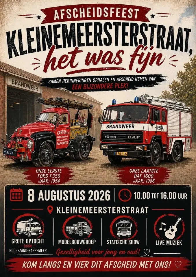 Kleinemeersterstraat, het was fijn.