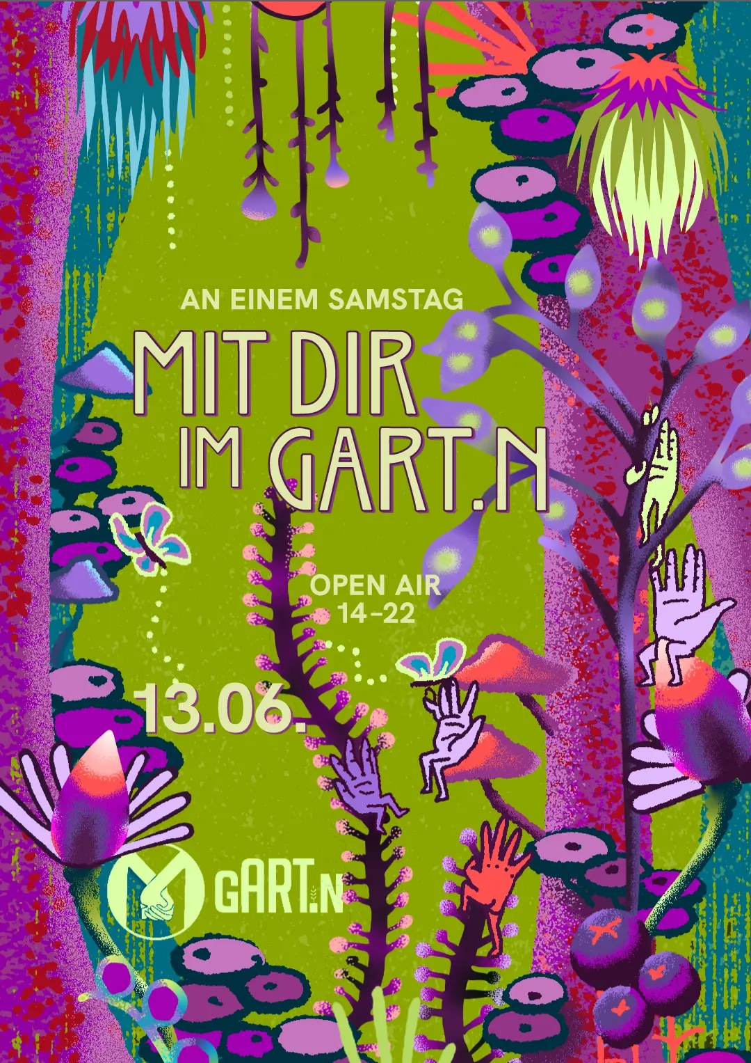 An einem Samstag MIT DIR im gART.n - OPEN AIR
