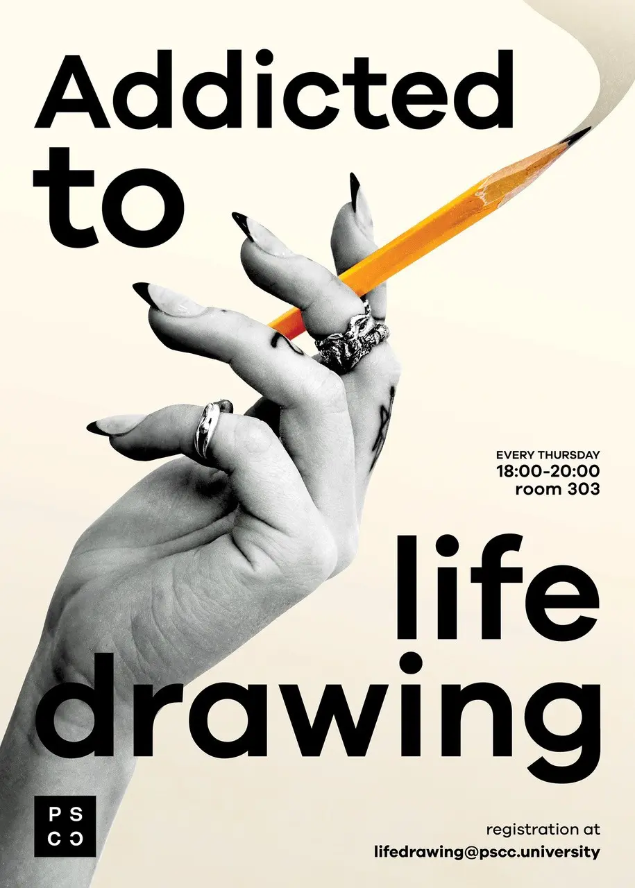 Body as a Medium Life Drawing