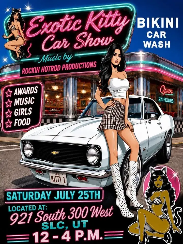 Exotic Kitty 2.0 Car Show