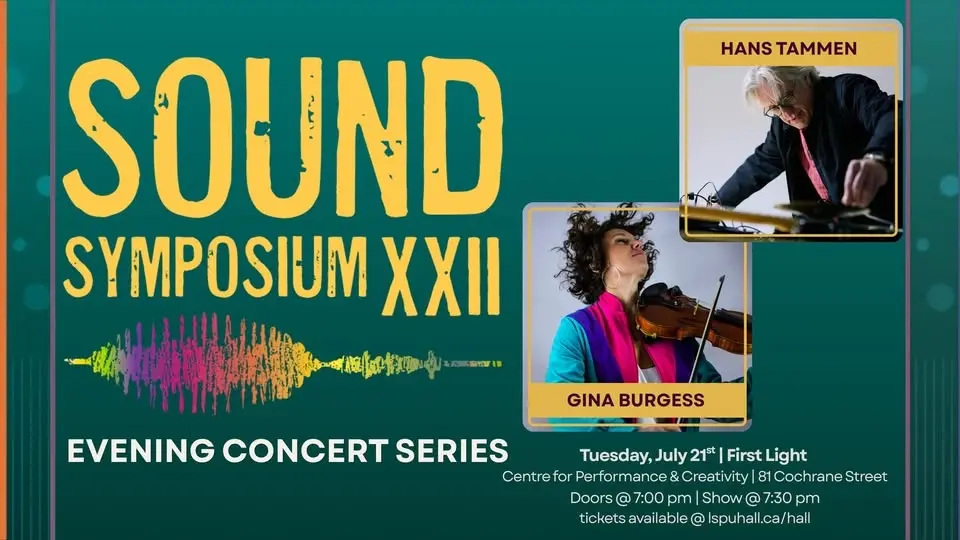 Evening Concert Series: Gina Burgess, Hans Tammen