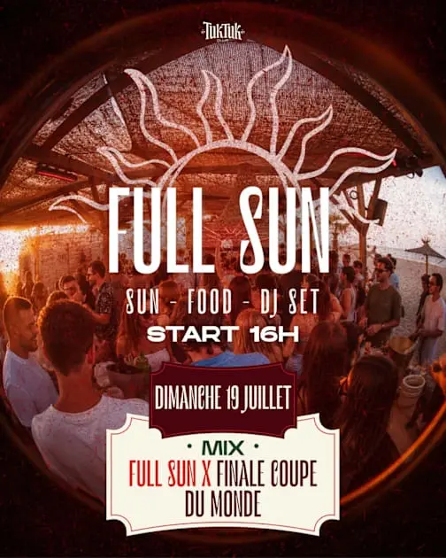 Full Sun X Coupe Du Monde - Tuktuk Club