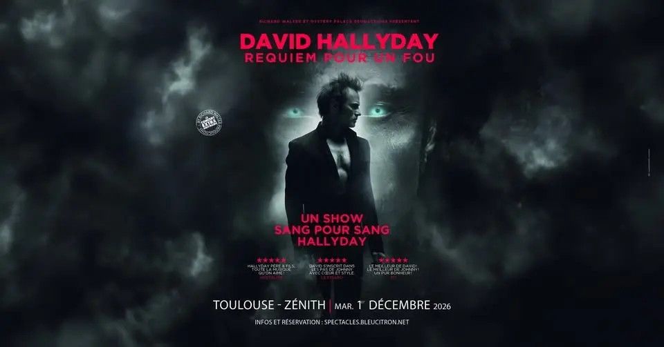 David Hallyday • 01/12/2026 • Zénith Toulouse Métropole