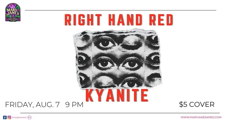 Right Hand Red / Kyanite