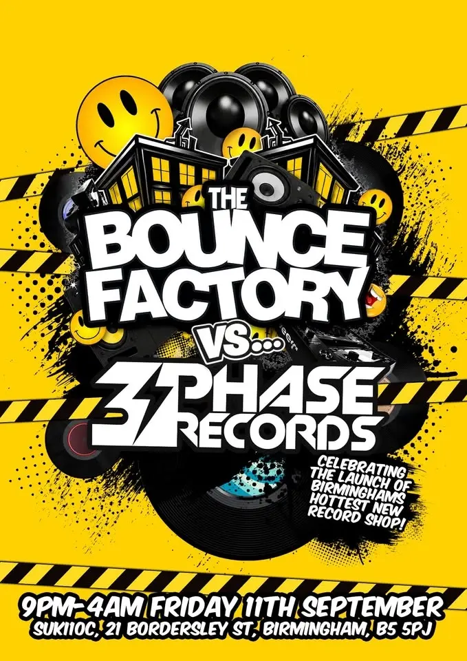 The Bounce Factory vs 3 Phase Records