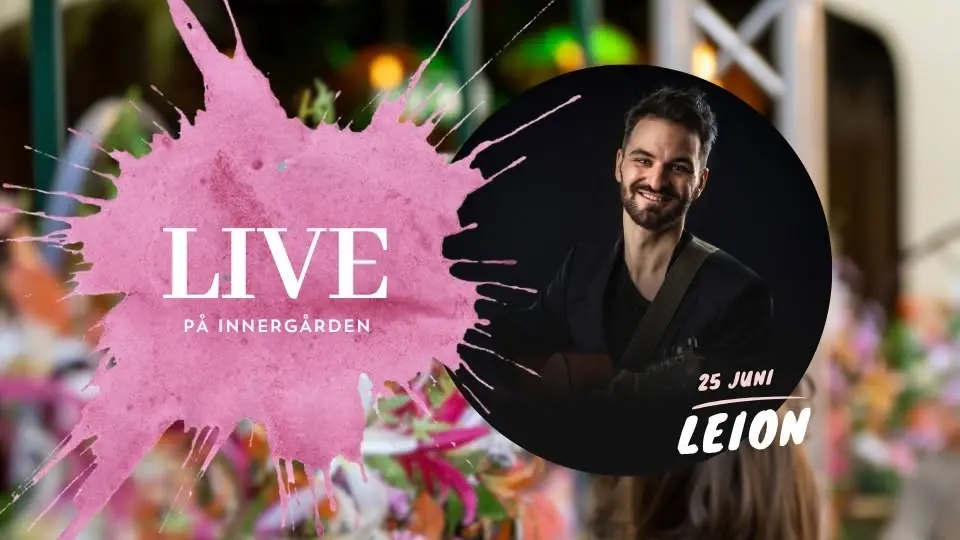 Innergården LIVE - 25 juni - Leion - FRI ENTRÉ