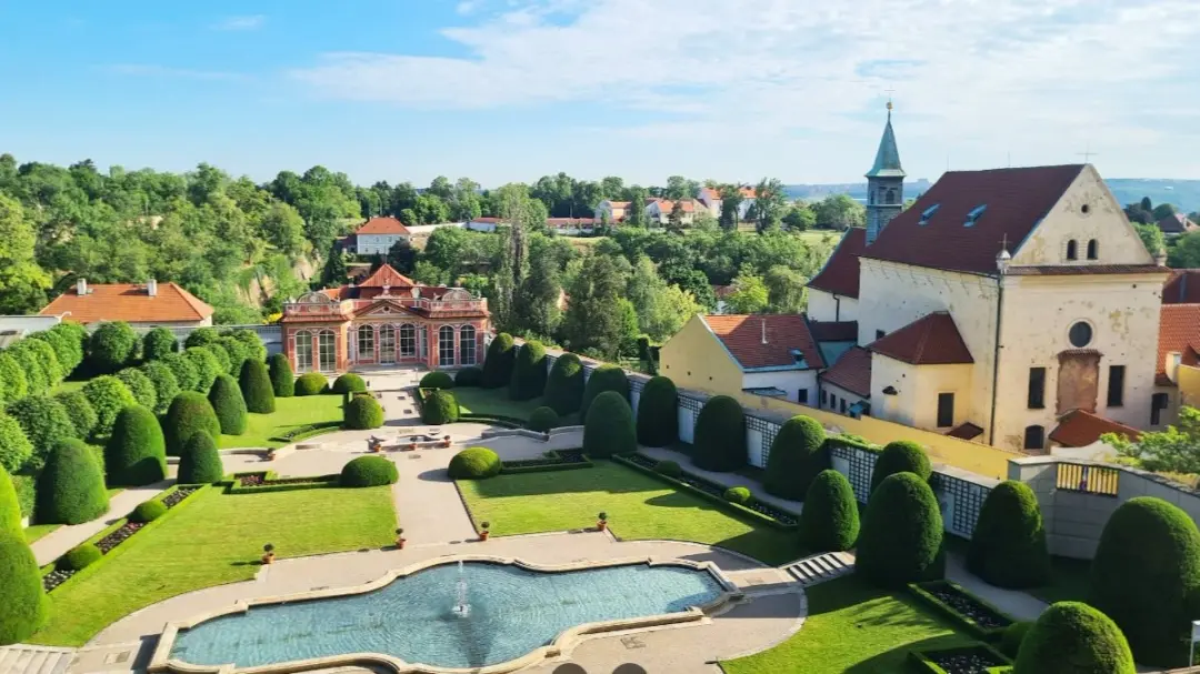 Sunday Stroll 😌🌳 Petřín Views & Hidden Palace Garden! 🚶