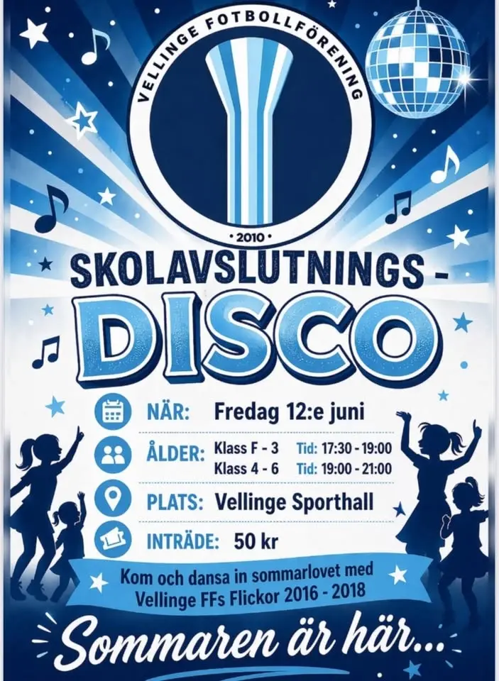 Skolavslutningsdisco