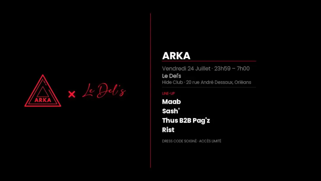 Arka X Le Del’S