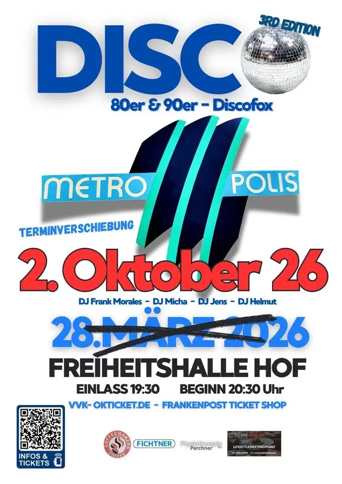 METROPOLIS Revival Disco (3rd Edition)
